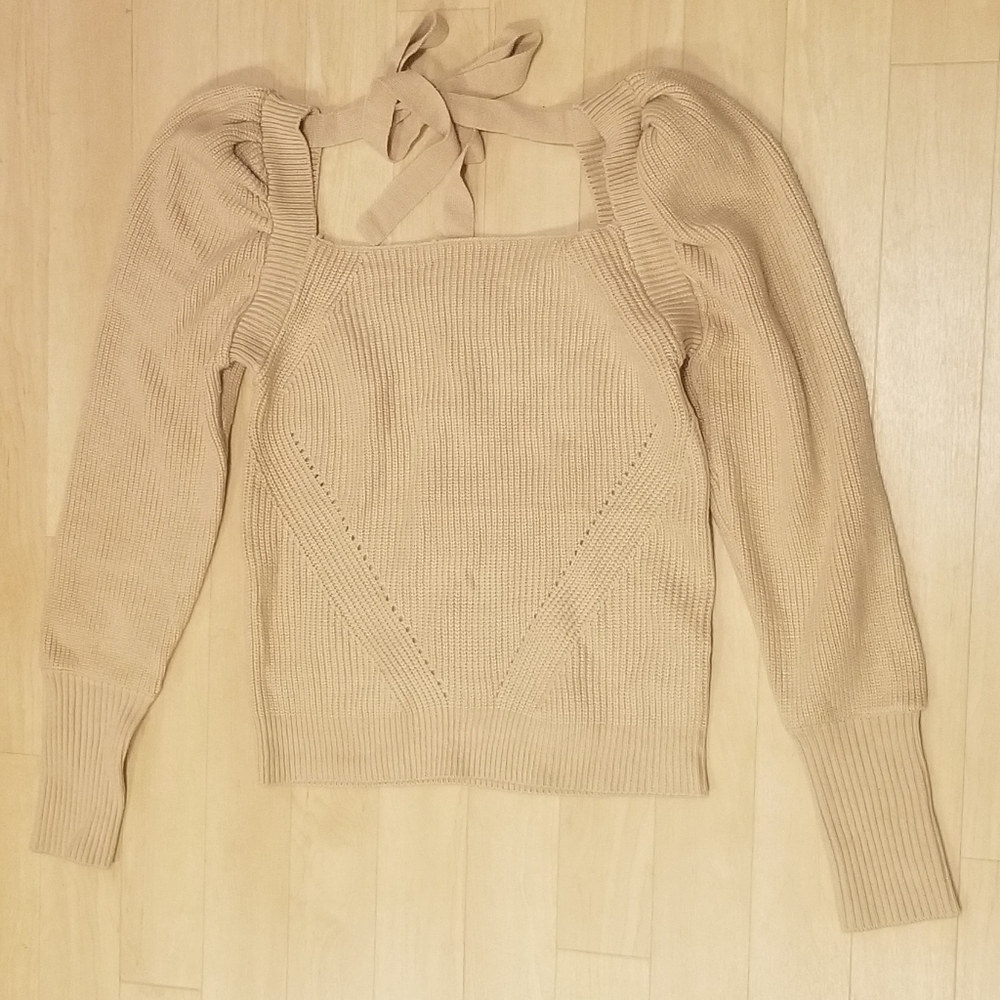 NWT PROSPECT camel sweater
